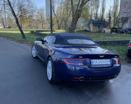 Синий Астон Мартин ДБ9, объемом двигателя 6 л и пробегом 64 тыс. км за 58000 $, фото 4 на Automoto.ua