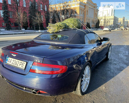 Синий Астон Мартин ДБ9, объемом двигателя 6 л и пробегом 64 тыс. км за 58000 $, фото 16 на Automoto.ua