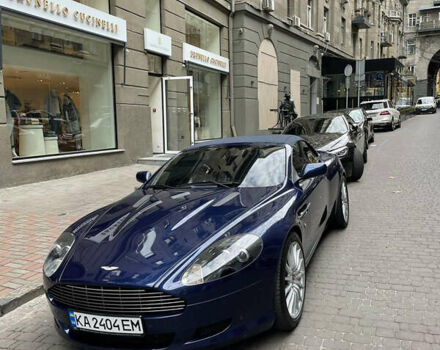 Синий Астон Мартин ДБ9, объемом двигателя 6 л и пробегом 64 тыс. км за 58000 $, фото 9 на Automoto.ua