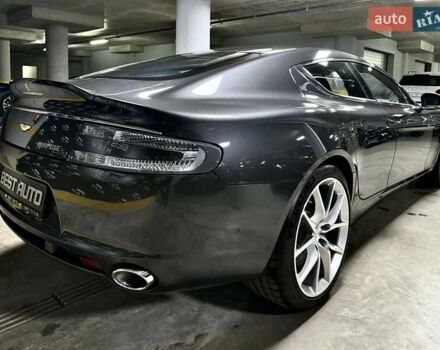 Серый Астон Мартин Рапид, объемом двигателя 5.94 л и пробегом 10 тыс. км за 105500 $, фото 10 на Automoto.ua