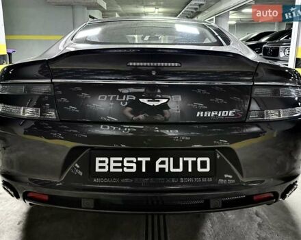 Серый Астон Мартин Рапид, объемом двигателя 5.94 л и пробегом 10 тыс. км за 105500 $, фото 12 на Automoto.ua