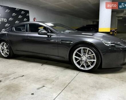 Серый Астон Мартин Рапид, объемом двигателя 5.94 л и пробегом 10 тыс. км за 105500 $, фото 6 на Automoto.ua