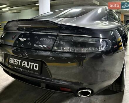 Серый Астон Мартин Рапид, объемом двигателя 5.94 л и пробегом 10 тыс. км за 105500 $, фото 11 на Automoto.ua