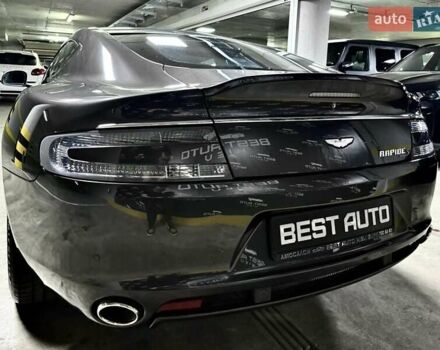 Серый Астон Мартин Рапид, объемом двигателя 5.94 л и пробегом 10 тыс. км за 105500 $, фото 13 на Automoto.ua