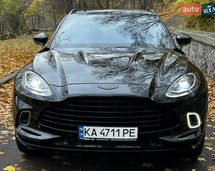 Черный Астон Мартин DBX, объемом двигателя 3.98 л и пробегом 63 тыс. км за 129900 $, фото 2 на Automoto.ua