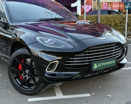 Черный Астон Мартин DBX, объемом двигателя 3.98 л и пробегом 2 тыс. км за 184999 $, фото 2 на Automoto.ua
