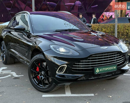 Черный Астон Мартин DBX, объемом двигателя 3.98 л и пробегом 2 тыс. км за 184999 $, фото 4 на Automoto.ua