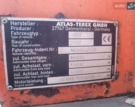 Оранжевый Атлас 1404, объемом двигателя 0 л и пробегом 0 тыс. км за 21990 $, фото 9 на Automoto.ua