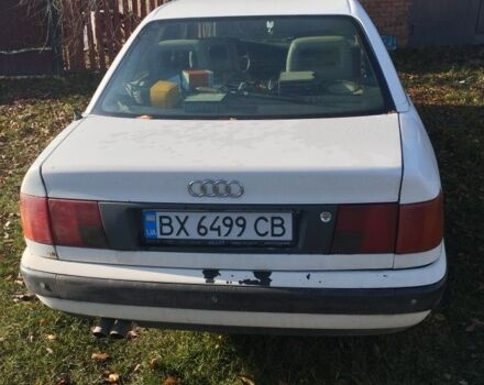 Белый Ауди 100, объемом двигателя 2.6 л и пробегом 357 тыс. км за 2400 $, фото 2 на Automoto.ua