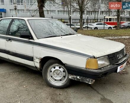 Белый Ауди 100, объемом двигателя 2 л и пробегом 249 тыс. км за 690 $, фото 1 на Automoto.ua