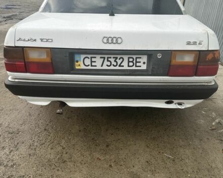 Белый Ауди 100, объемом двигателя 2.2 л и пробегом 450 тыс. км за 1500 $, фото 2 на Automoto.ua