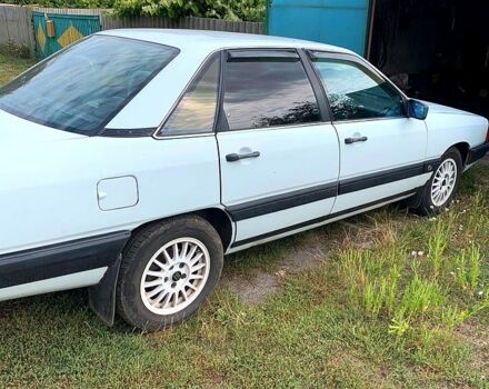Белый Ауди 100, объемом двигателя 2.3 л и пробегом 357 тыс. км за 3000 $, фото 2 на Automoto.ua