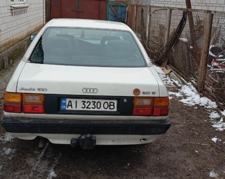 Ауди 100 1988 в Борисполе на Automoto.ua Белый Ауди 100, объемом двигателя 2 л и пробегом 368 тыс. км за 2000 $, фото 2 на Automoto.ua