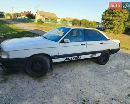 Белый Ауди 100, объемом двигателя 2 л и пробегом 341 тыс. км за 1300 $, фото 4 на Automoto.ua