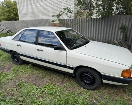 Білий Ауді 100, об'ємом двигуна 1.8 л та пробігом 145 тис. км за 1211 $, фото 1 на Automoto.ua