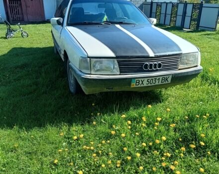 Білий Ауді 100, об'ємом двигуна 1.8 л та пробігом 400 тис. км за 1150 $, фото 1 на Automoto.ua