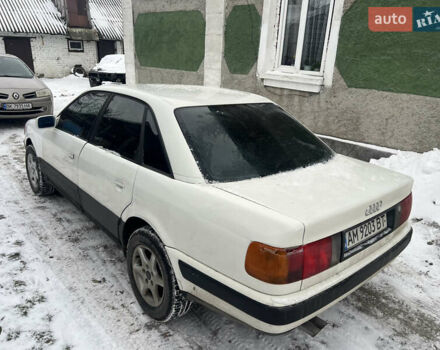 Белый Ауди 100, объемом двигателя 2.77 л и пробегом 345 тыс. км за 2150 $, фото 3 на Automoto.ua