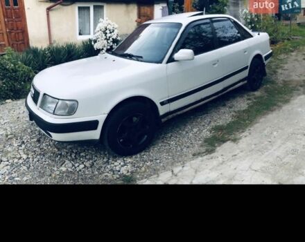Белый Ауди 100, объемом двигателя 2.3 л и пробегом 585 тыс. км за 1500 $, фото 1 на Automoto.ua