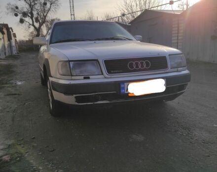 Белый Ауди 100, объемом двигателя 2.8 л и пробегом 300 тыс. км за 2400 $, фото 3 на Automoto.ua