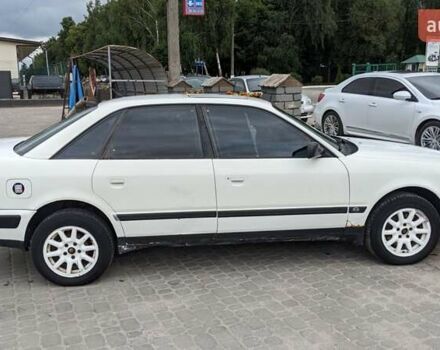 Белый Ауди 100, объемом двигателя 1.98 л и пробегом 400 тыс. км за 1600 $, фото 3 на Automoto.ua