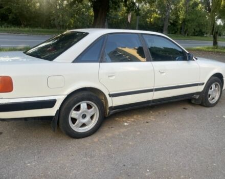 Белый Ауди 100, объемом двигателя 2.3 л и пробегом 295 тыс. км за 1200 $, фото 2 на Automoto.ua