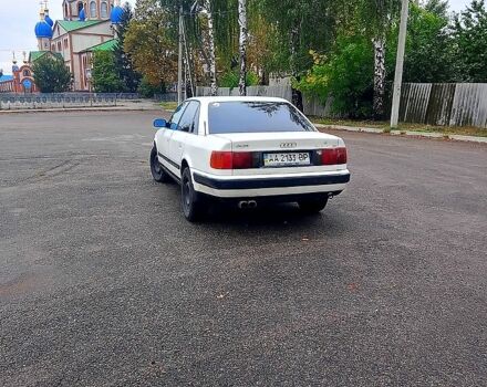 Білий Ауді 100, об'ємом двигуна 2.4 л та пробігом 330 тис. км за 2150 $, фото 4 на Automoto.ua