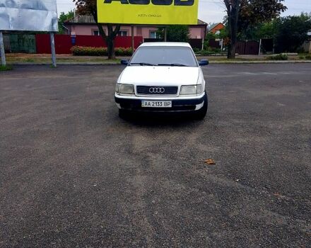 Білий Ауді 100, об'ємом двигуна 2.4 л та пробігом 330 тис. км за 2150 $, фото 2 на Automoto.ua