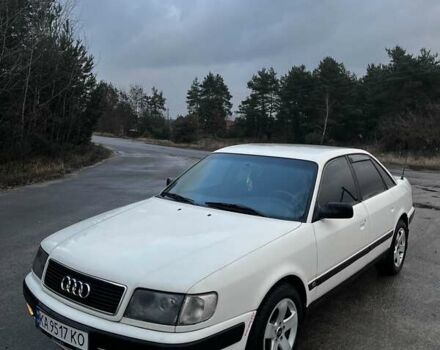 Белый Ауди 100, объемом двигателя 2 л и пробегом 194 тыс. км за 2500 $, фото 2 на Automoto.ua