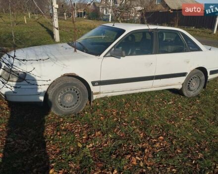 Белый Ауди 100, объемом двигателя 2.6 л и пробегом 357 тыс. км за 2400 $, фото 3 на Automoto.ua