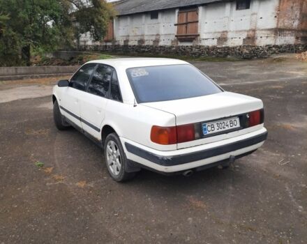 Білий Ауді 100, об'ємом двигуна 2 л та пробігом 330 тис. км за 2500 $, фото 4 на Automoto.ua