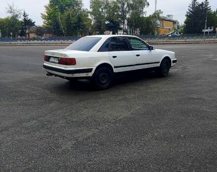Білий Ауді 100, об'ємом двигуна 2.4 л та пробігом 330 тис. км за 2150 $, фото 3 на Automoto.ua