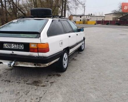 Белый Ауди 100, объемом двигателя 2 л и пробегом 300 тыс. км за 2500 $, фото 2 на Automoto.ua