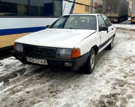 Белый Ауди 100, объемом двигателя 2.1 л и пробегом 0 тыс. км за 700 $, фото 1 на Automoto.ua