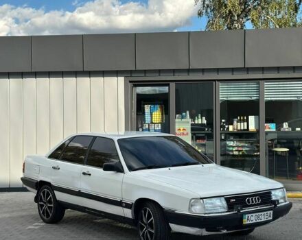 Белый Ауди 100, объемом двигателя 2.2 л и пробегом 20 тыс. км за 1749 $, фото 1 на Automoto.ua