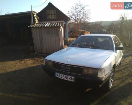 Білий Ауді 100, об'ємом двигуна 2.3 л та пробігом 300 тис. км за 1500 $, фото 1 на Automoto.ua
