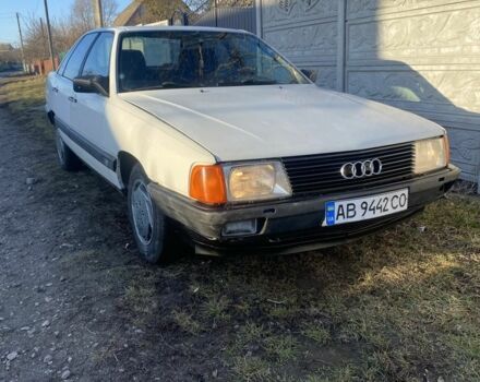 Белый Ауди 100, объемом двигателя 2.1 л и пробегом 1 тыс. км за 850 $, фото 1 на Automoto.ua