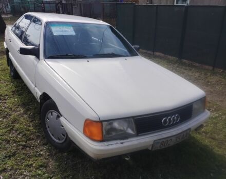 Белый Ауди 100, объемом двигателя 2 л и пробегом 290 тыс. км за 1467 $, фото 1 на Automoto.ua