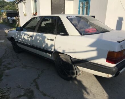 Белый Ауди 100, объемом двигателя 1.8 л и пробегом 285 тыс. км за 850 $, фото 1 на Automoto.ua