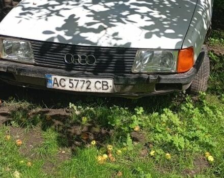 Білий Ауді 100, об'ємом двигуна 2 л та пробігом 150 тис. км за 666 $, фото 1 на Automoto.ua