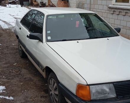 Белый Ауди 100, объемом двигателя 2 л и пробегом 368 тыс. км за 2000 $, фото 1 на Automoto.ua