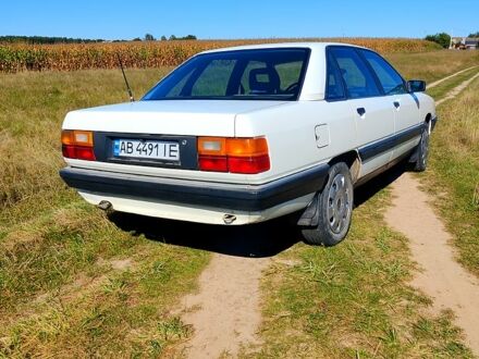 Білий Ауді 100, об'ємом двигуна 2 л та пробігом 310 тис. км за 3590 $, фото 1 на Automoto.ua