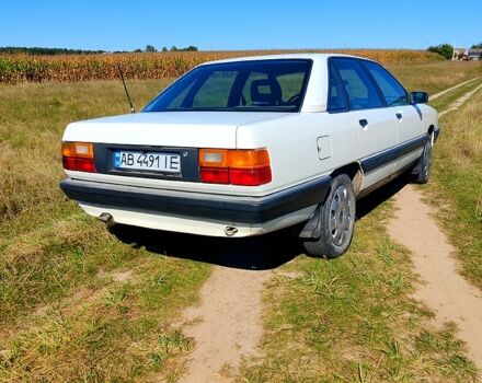 Белый Ауди 100, объемом двигателя 2 л и пробегом 310 тыс. км за 3590 $, фото 1 на Automoto.ua