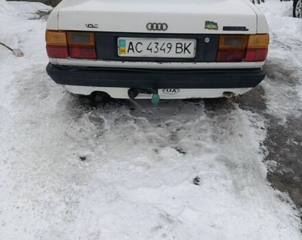 Белый Ауди 100, объемом двигателя 2 л и пробегом 3 тыс. км за 1200 $, фото 1 на Automoto.ua