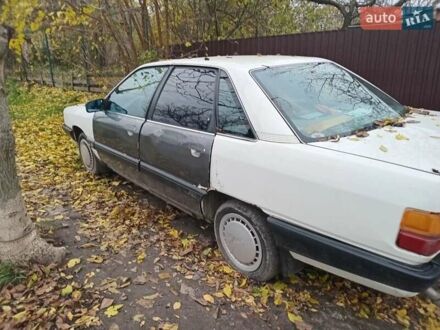 Белый Ауди 100, объемом двигателя 2 л и пробегом 240 тыс. км за 828 $, фото 1 на Automoto.ua