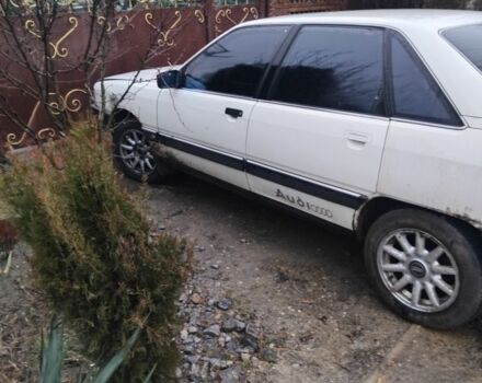 Білий Ауді 100, об'ємом двигуна 2.3 л та пробігом 130 тис. км за 1300 $, фото 1 на Automoto.ua