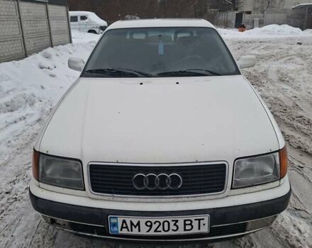 Белый Ауди 100, объемом двигателя 2.77 л и пробегом 350 тыс. км за 1900 $, фото 1 на Automoto.ua