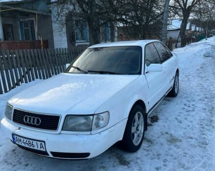 Белый Ауди 100, объемом двигателя 2 л и пробегом 3 тыс. км за 2200 $, фото 1 на Automoto.ua