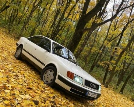 Белый Ауди 100, объемом двигателя 2.3 л и пробегом 286 тыс. км за 2950 $, фото 1 на Automoto.ua