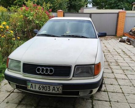 Білий Ауді 100, об'ємом двигуна 2.3 л та пробігом 310 тис. км за 1200 $, фото 1 на Automoto.ua