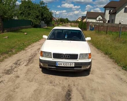 Белый Ауди 100, объемом двигателя 2.8 л и пробегом 165 тыс. км за 1999 $, фото 1 на Automoto.ua
